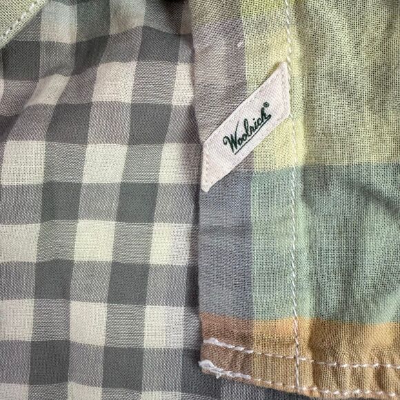 Woolrich Women's XXL Roll Tab Sleeve Shirt Conundrum Convertible Multicolor - Picture 9 of 11